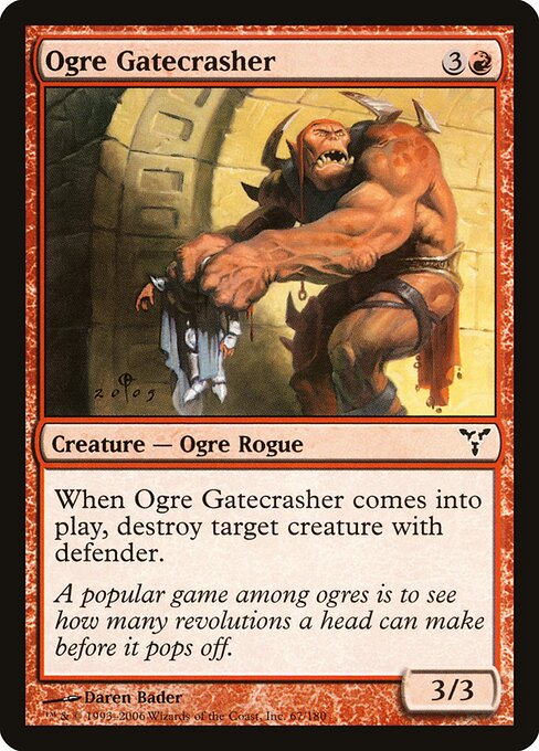 Ogre Gatecrasher - Dissension - 67