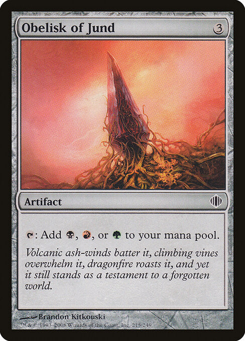 Obelisk of Jund - Shards of Alara - 215
