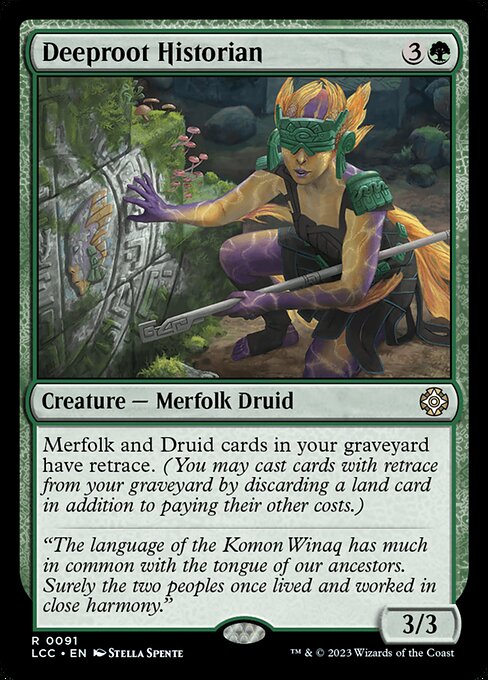 Deeproot Historian - The Lost Caverns of Ixalan Commander - 91