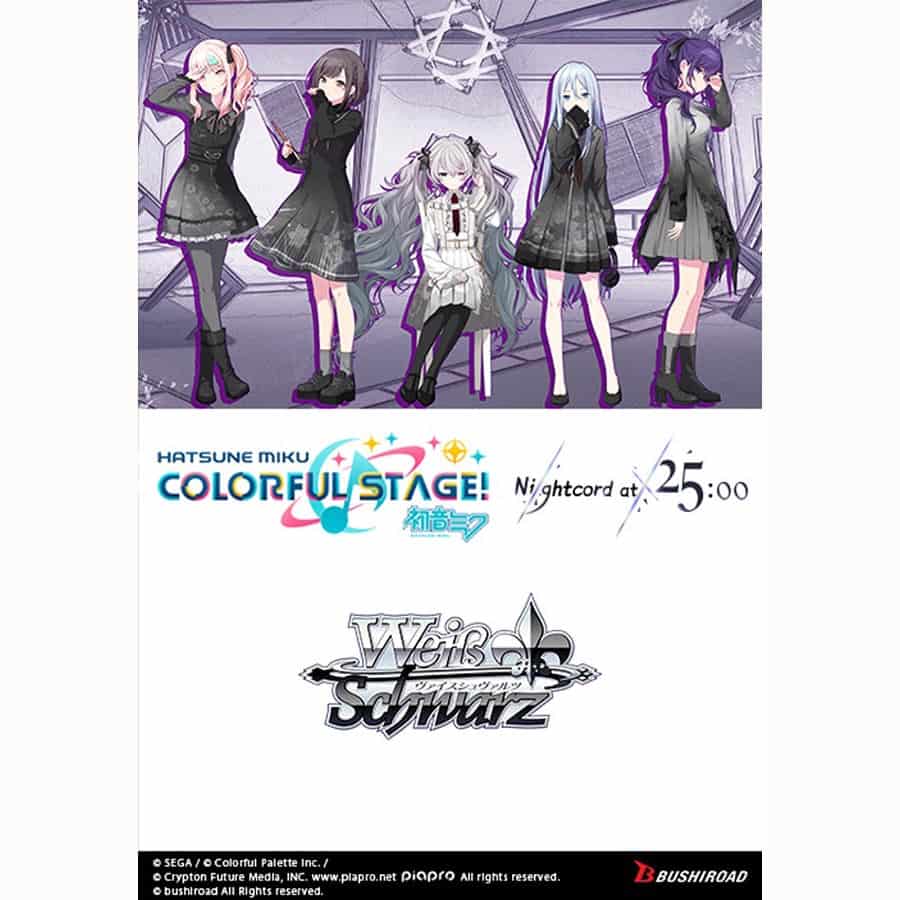 WEISS SCHWARZ: TRIAL DECK: HATSUNE MIKU: COLORFUL STAGE! NIGHTCORD AT 25:00