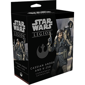 Cassian Andor and K-2SO Commander Expansion - Rebel Alliance Expansions