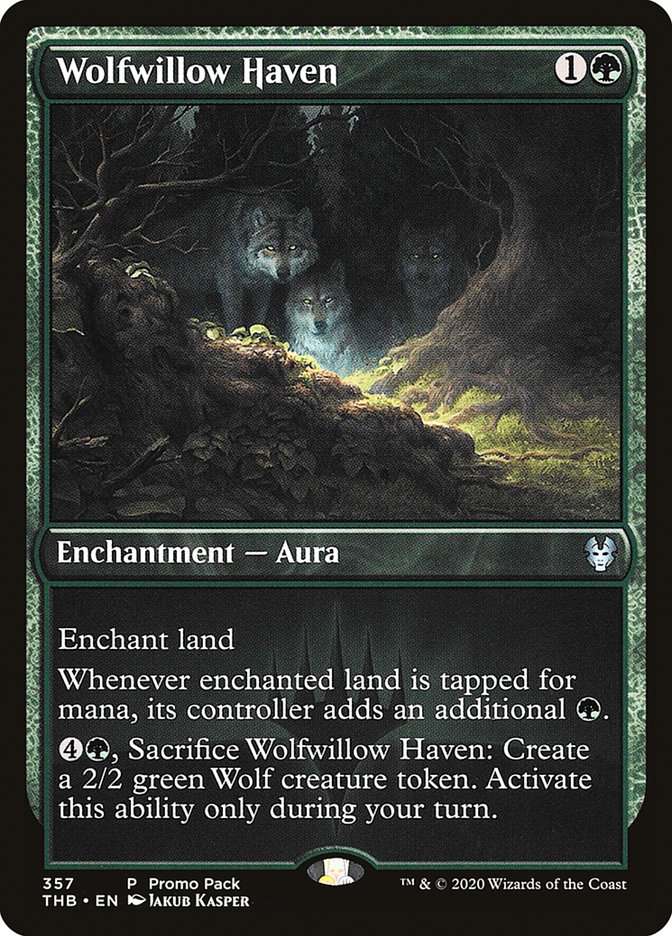 Wolfwillow Haven (Promo Pack) [Theros Beyond Death Promos] – Tier 1 Games