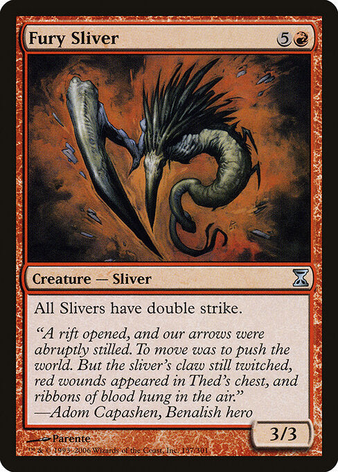 Fury Sliver - Time Spiral - 157