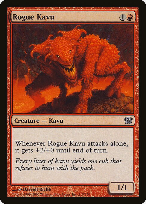 Rogue Kavu - Ninth Edition - 213★