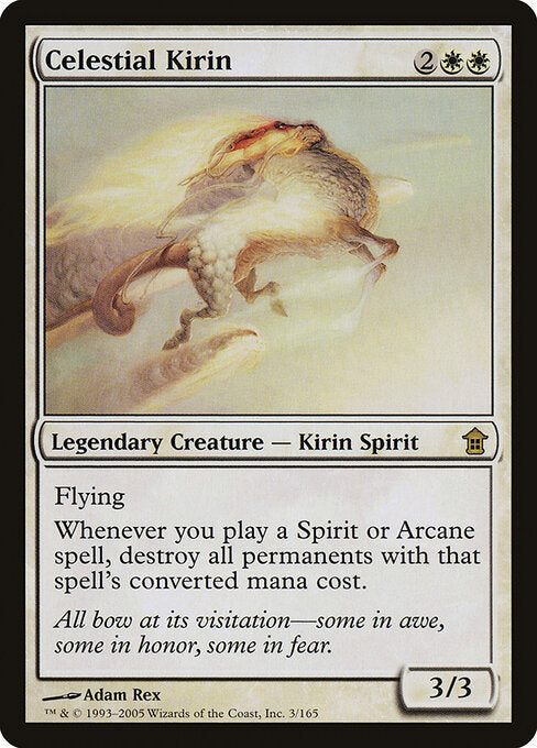 Celestial Kirin - Saviors of Kamigawa - 3