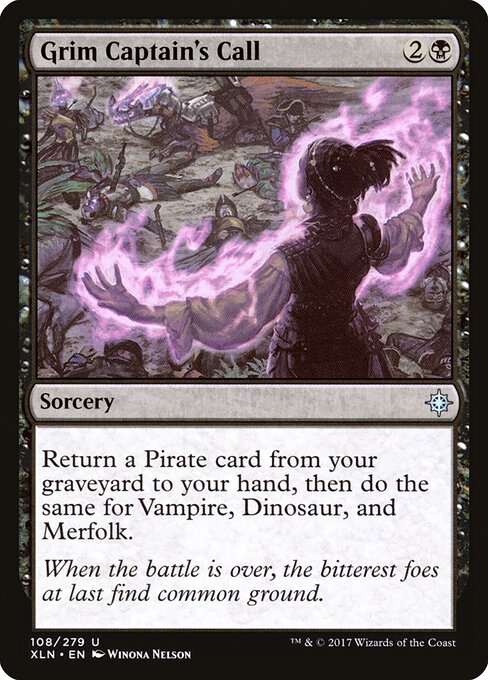 Grim Captain's Call - Ixalan - 108