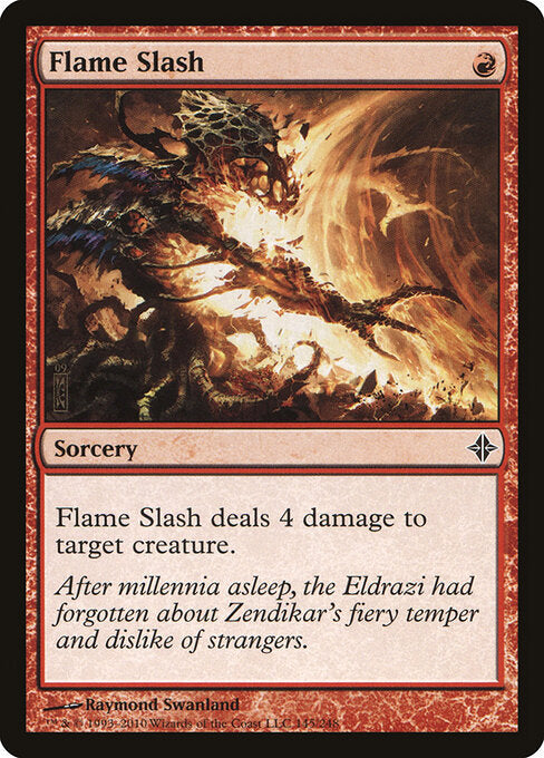 Flame Slash - Rise of the Eldrazi - 145