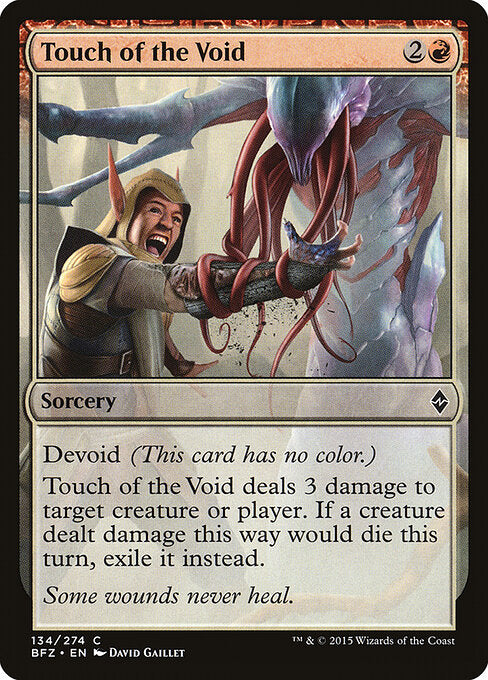 Touch of the Void - Battle for Zendikar - 134