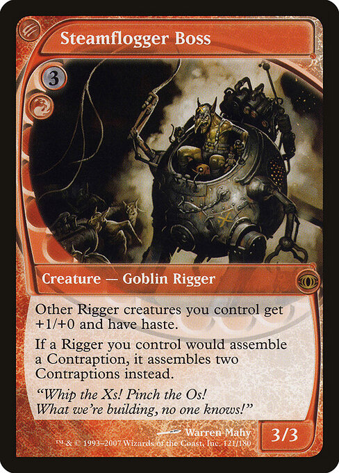 Steamflogger Boss - Future Sight - 121