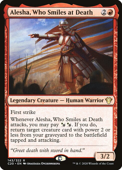 Alesha, Who Smiles at Death - Commander 2020 - 143