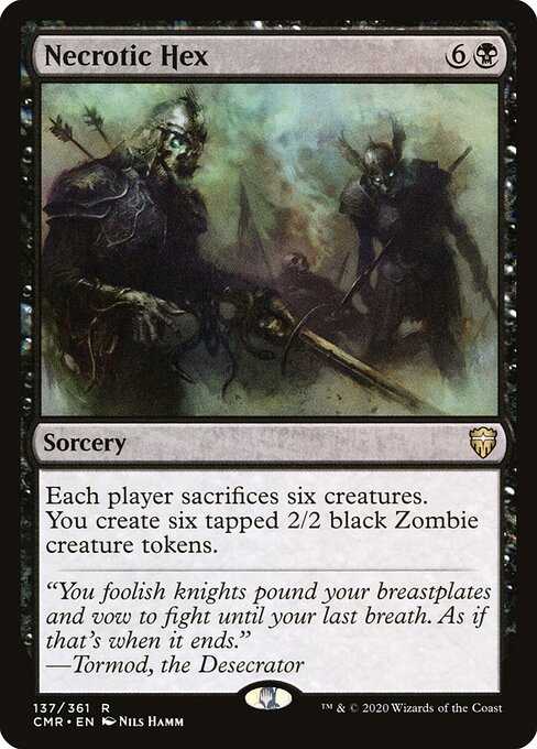 Necrotic Hex - Commander Legends - 137