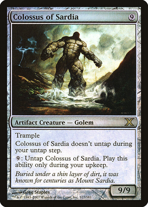 Colossus of Sardia - Tenth Edition - 317★