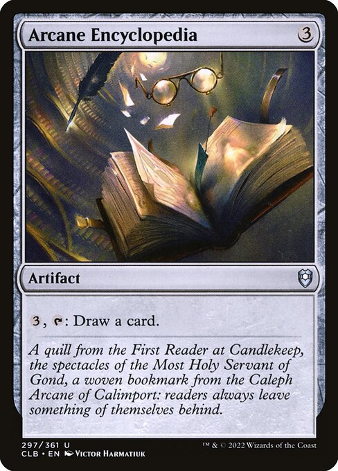 Arcane Encyclopedia - Commander Legends: Battle for Baldur's Gate - 297