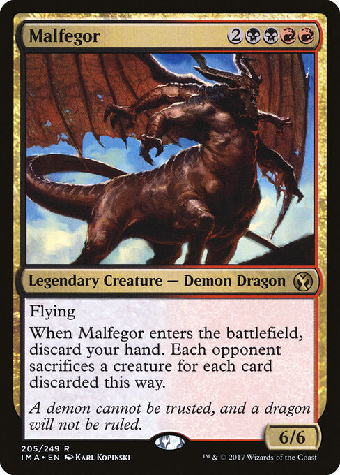 Malfegor - Iconic Masters - 205