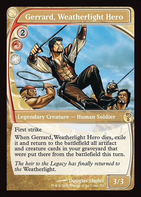 Gerrard, Weatherlight Hero - Mystery Booster 2 - 251