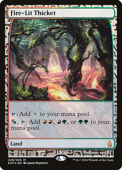Fire-Lit Thicket - Zendikar Expeditions - 29