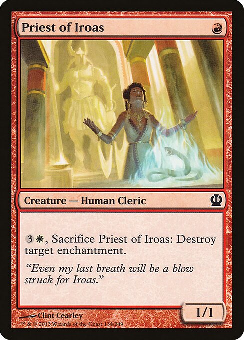 Priest of Iroas - Theros - 134