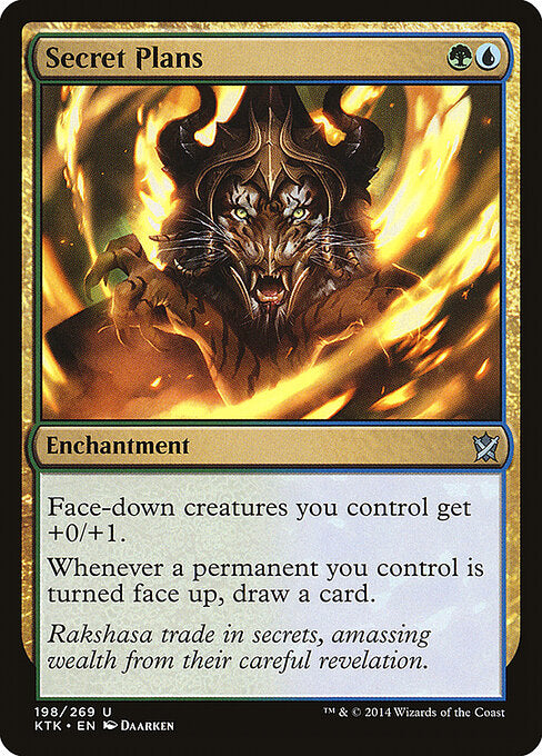 Secret Plans - Khans of Tarkir - 198