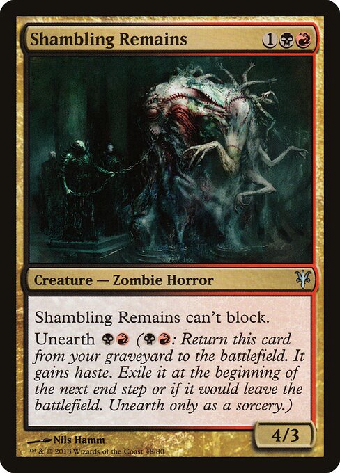 Shambling Remains - Duel Decks: Sorin vs. Tibalt - 48