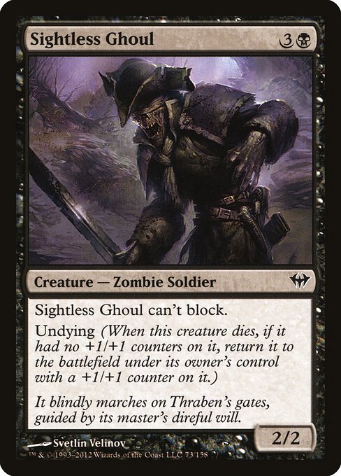 Sightless Ghoul - Dark Ascension - 73
