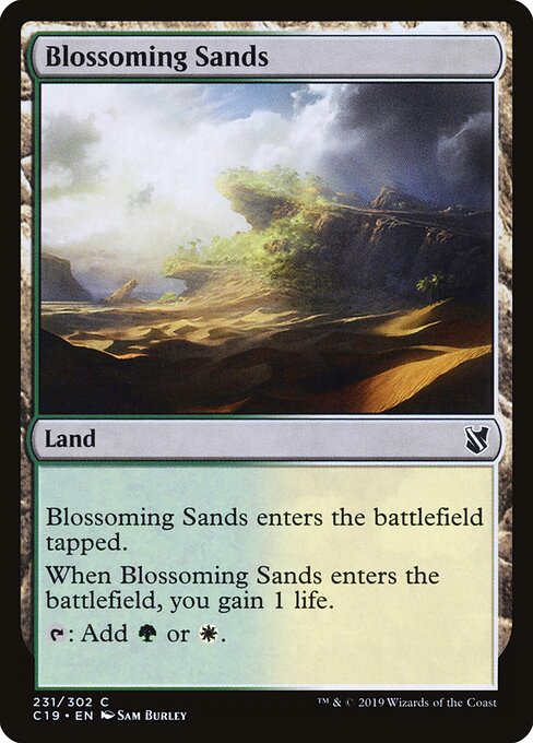 Blossoming Sands - Commander 2019 - 231