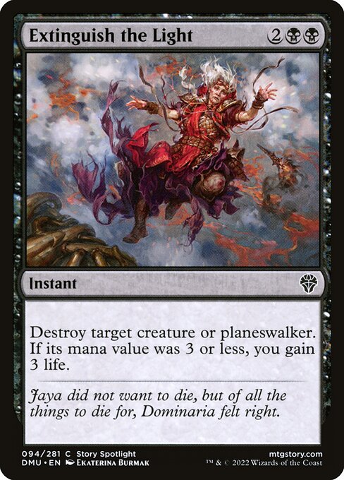 Extinguish the Light - Dominaria United - 94