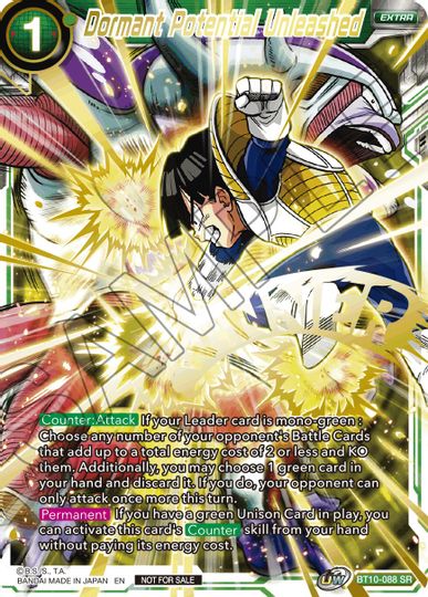 Dormant Potential Unleashed (Winner-Stamped) (BT10-088) [Tournament Promotion Cards]