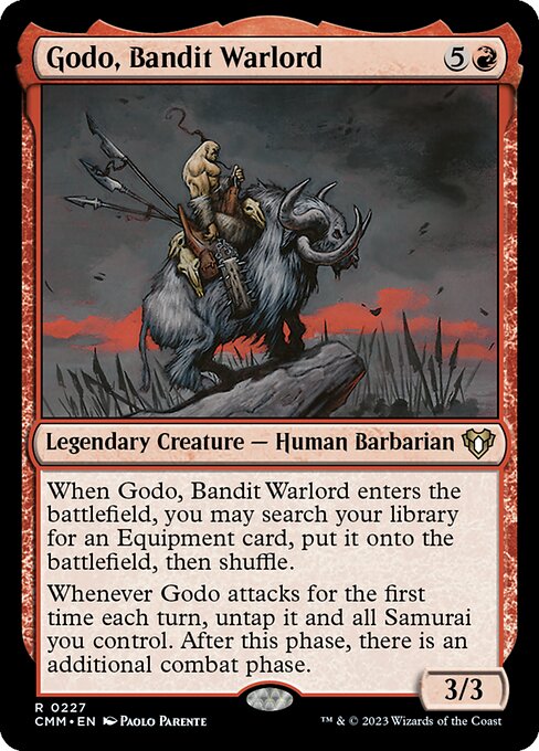 Godo, Bandit Warlord - Commander Masters - 227