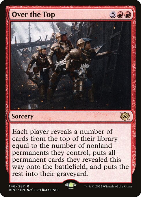 Over the Top - The Brothers' War - 146