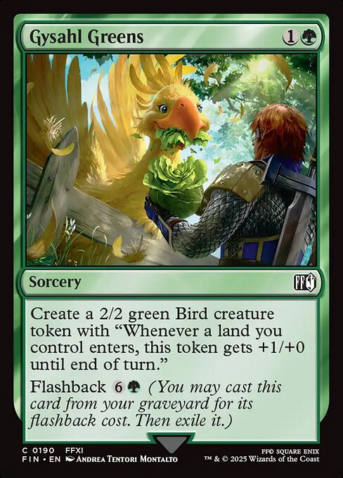 Gysahl Greens - Final Fantasy - 190