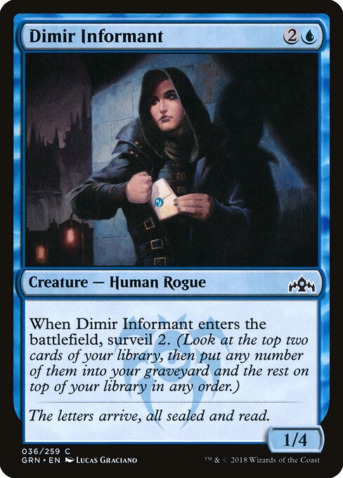 Dimir Informant - Guilds of Ravnica - 36