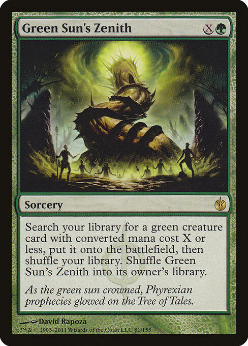 Green Sun's Zenith - Mirrodin Besieged - 81