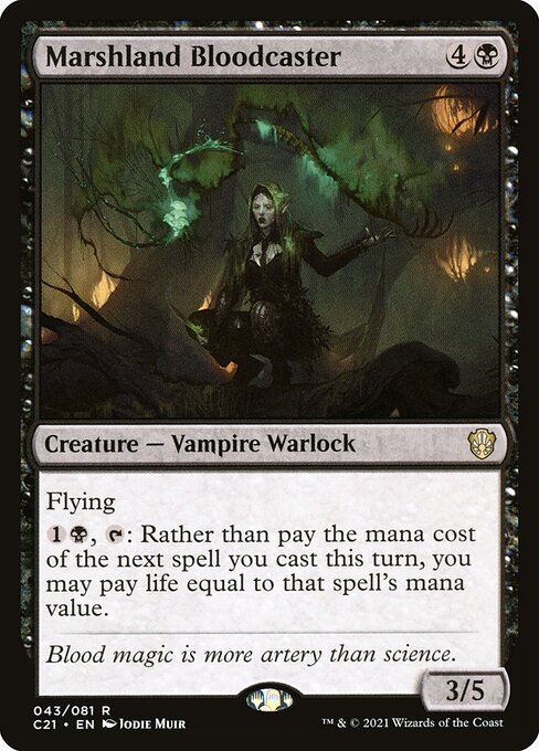 Marshland Bloodcaster - Commander 2021 - 43