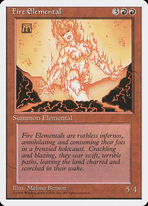 Fire Elemental - Fourth Edition - 191