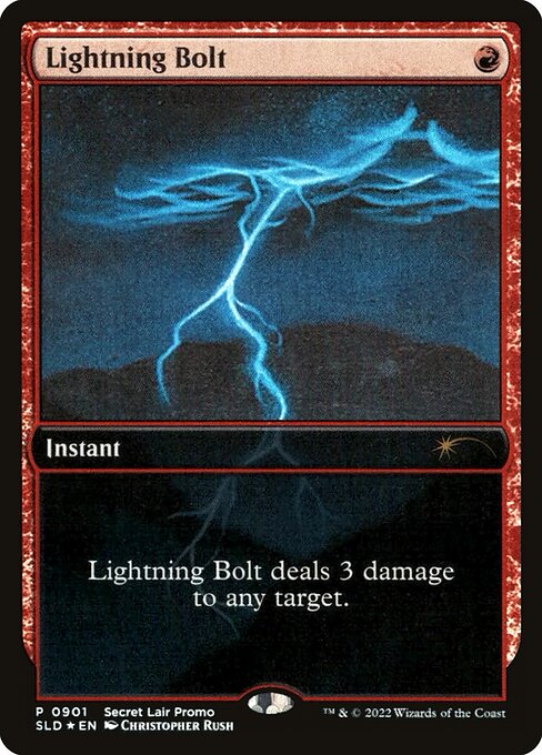 Lightning Bolt - Secret Lair Drop - 901