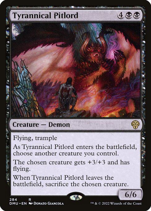 Tyrannical Pitlord - Dominaria United - 284