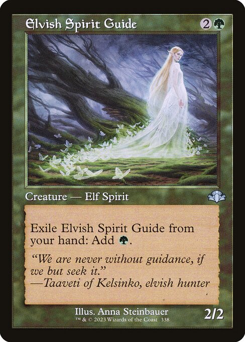 Elvish Spirit Guide - Dominaria Remastered - 338