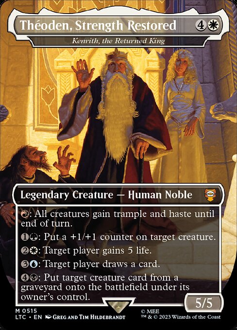 Kenrith, the Returned King - Tales of Middle-earth Commander - 515