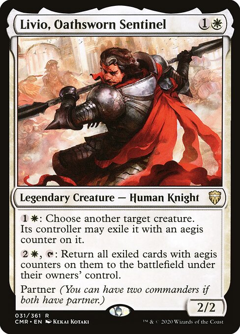 Livio, Oathsworn Sentinel - Commander Legends - 31