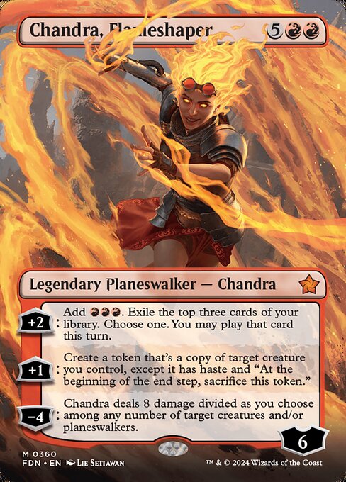Chandra, Flameshaper - Foundations - 360