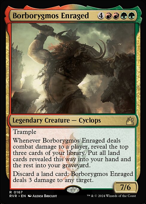 Borborygmos Enraged - Ravnica Remastered - 167