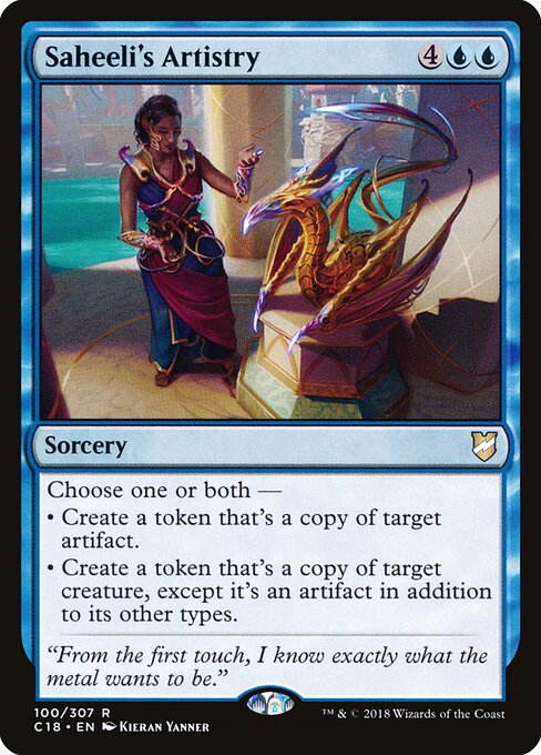 Saheeli's Artistry - Commander 2018 - 100