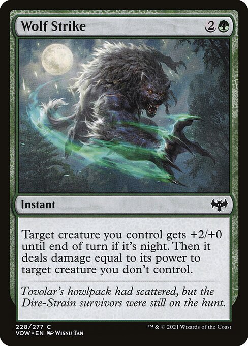Wolf Strike - Innistrad: Crimson Vow - 228