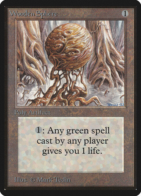 Wooden Sphere - Limited Edition Beta - 277