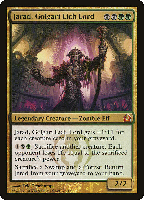 Jarad, Golgari Lich Lord - Return to Ravnica - 174