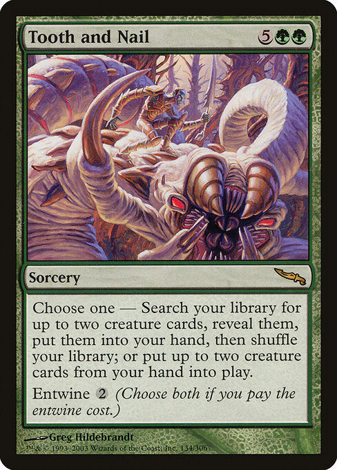 Tooth and Nail - Mirrodin - 134
