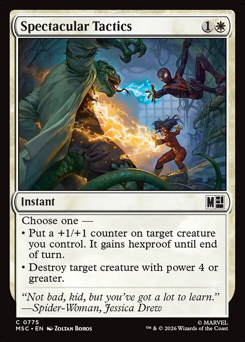 Spectacular Tactics - Marvel Super Heroes Commander - 775