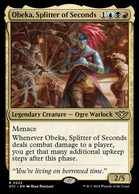 Obeka, Splitter of Seconds - Outlaws of Thunder Junction - 222