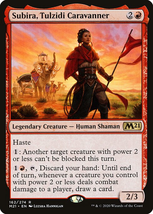 Subira, Tulzidi Caravanner - Core Set 2021 - 162