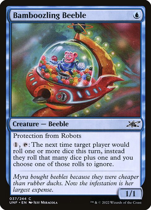 Bamboozling Beeble - Unfinity - 37